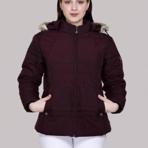 BARSTOW Women Solid Quilted Jacket